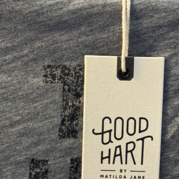 Matilda Jane Gray Graphic Tee - Act With Hart - Picture 5 of 5